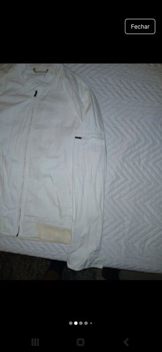 Casaco branco Zara
