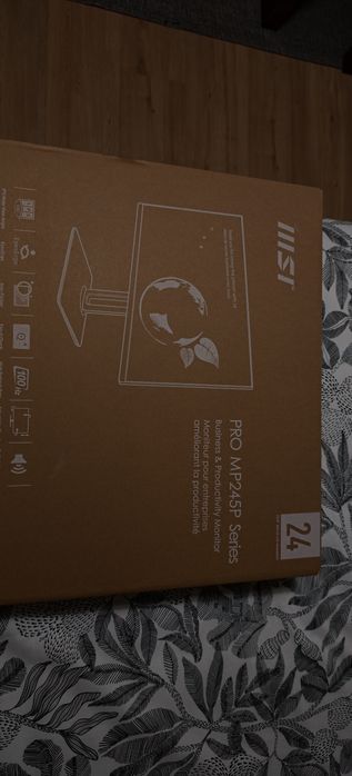 Monitor MSI Pro MP245PG IPS 23.8" FHD 16:9 100Hz VESA Adaptive Sync