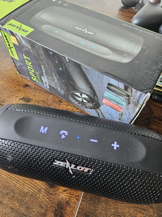 Głośnik Bluetooth Zealot S16 | Pudełko | Sprawny