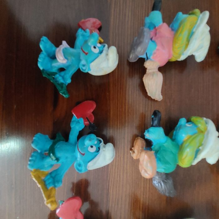 Figurki Smerfy Prl