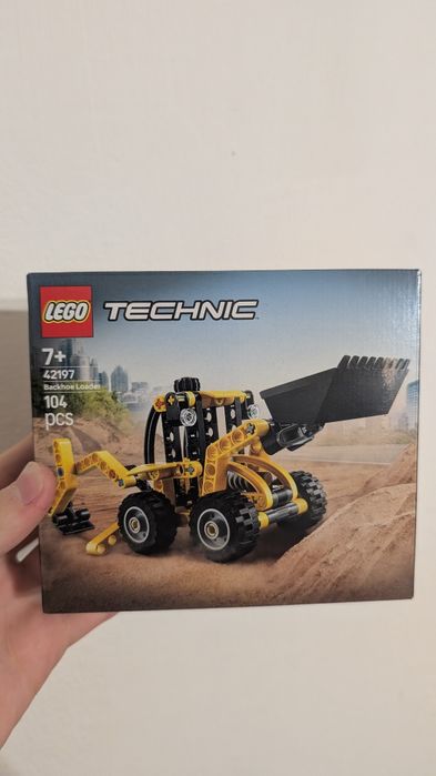 LEGO Technic 42197 Backhoe Loader екскаватор новий