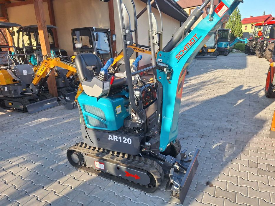 Minikoparka SCHMIDT AR120 NOWA silnik KUBOTA 2026 koparka 1,2 tony