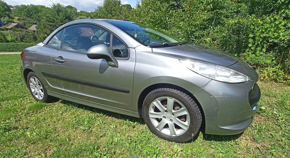Peugeot 207cc*cabrio*1,6 HDi*bdb stan* 2008r*