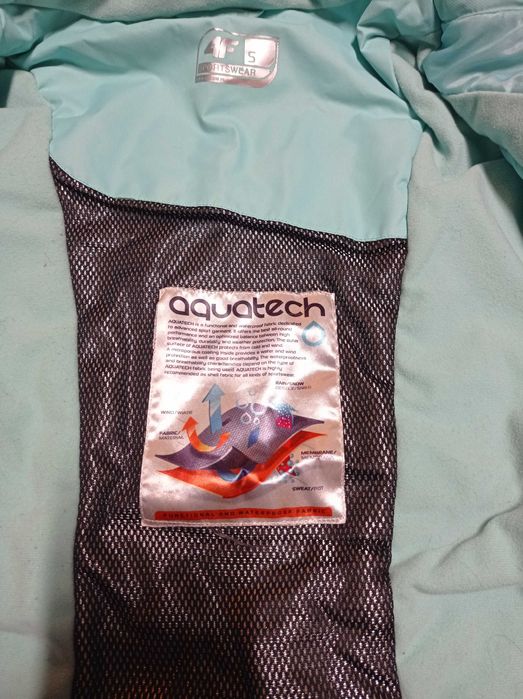 Kurtka narciarska 4F S zimowa damska membrana 8000