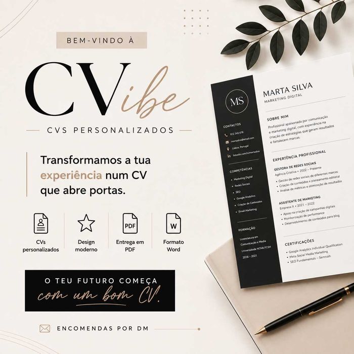 CV´s personalizados