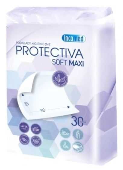 Podkłady higieniczne w płatach Incomed MAXI 60x90 cm 18 sztuk
