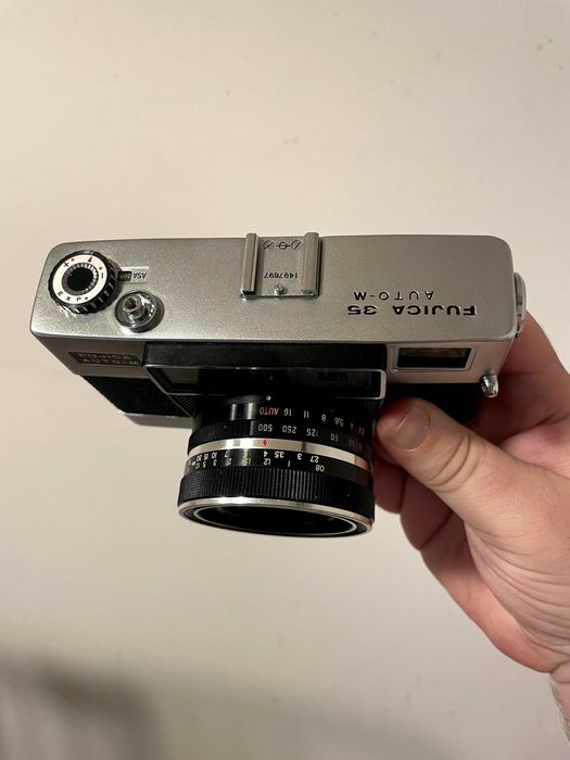 Fujica Auto-M *excelente estado*, totalmente limpa e revista