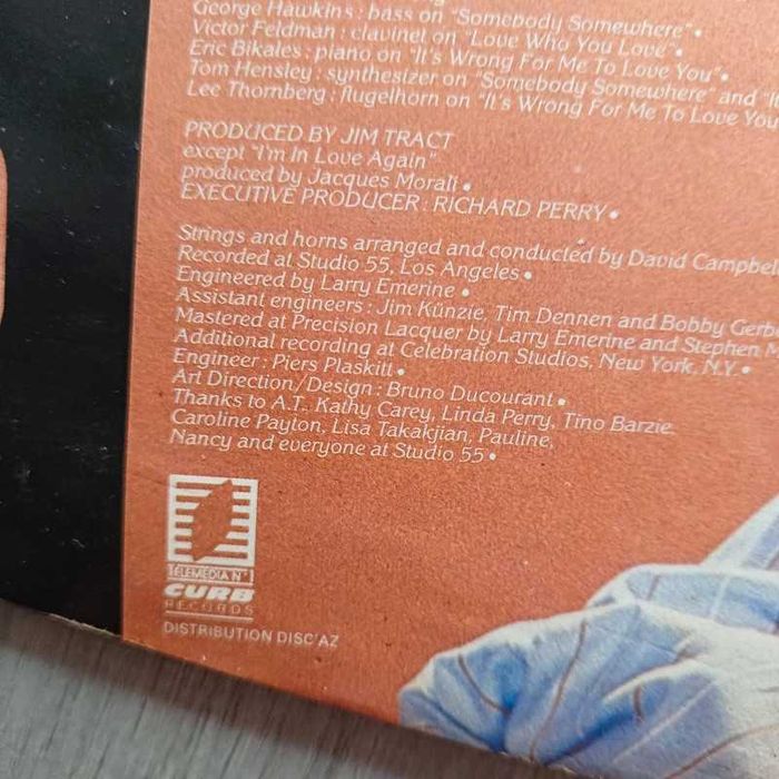 Pia Zadora LP Adorable France Curb