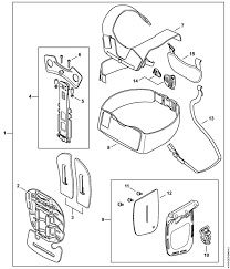 Peça arnês / colete stihl xtreem - 0000/830/0100