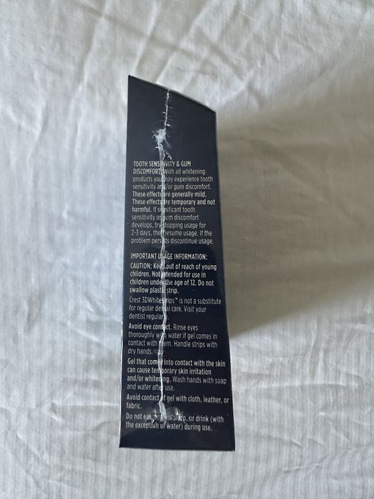 Paski wybielające crest x40 USA