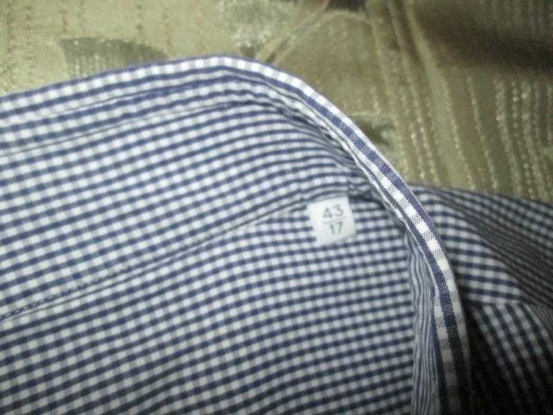 Чоловіча сорочка Ermenegildo Zegna оригінал рубашка slim fit Італія