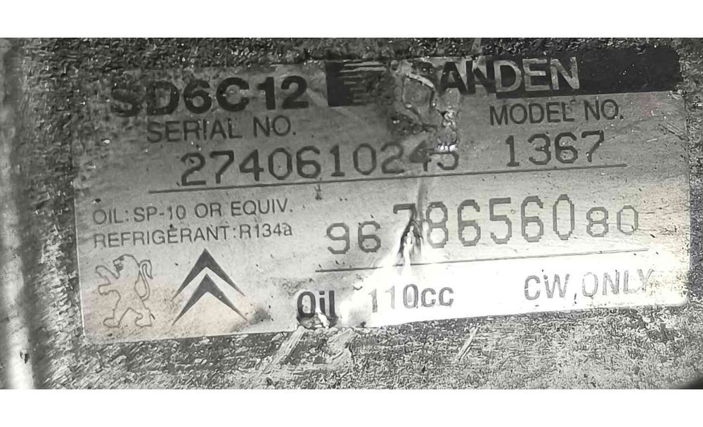 Compressor Ar Condicionado PEUGEOT 508 SW Caixa/Combi (8E_) ano 2019