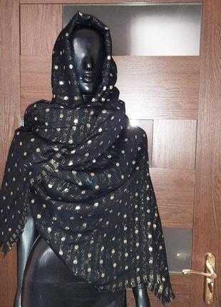 Палантин, шаль, шарф Zara шерсть