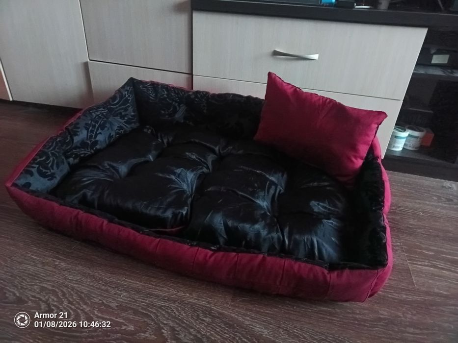 Лежак самопошив для крупных пород собак