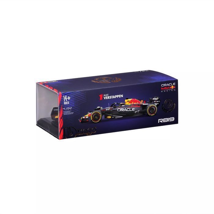 BBURAGO FORMULA F1 ORACLE RED BULL RB19 Max Verstappen 1:24. Bburago