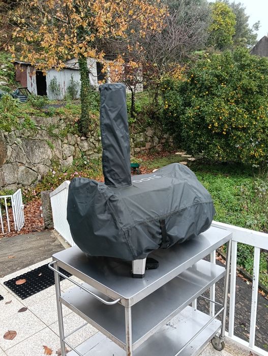 Copertura Impermeabile ZBXFCSH In Poliestere 600D Per Forno Pizza Ooni Karu 12 E Big Horn 12'' - Protezione Da Pioggia E Vento