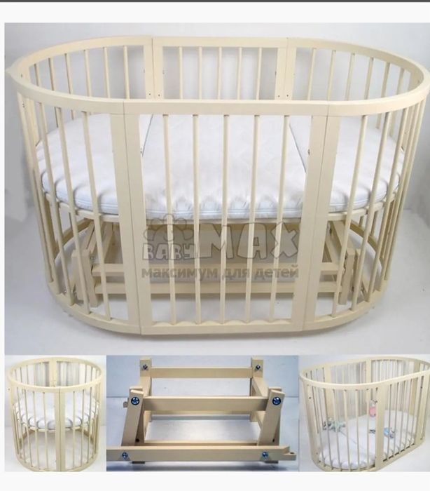 Дитяче ліжечко трансформер