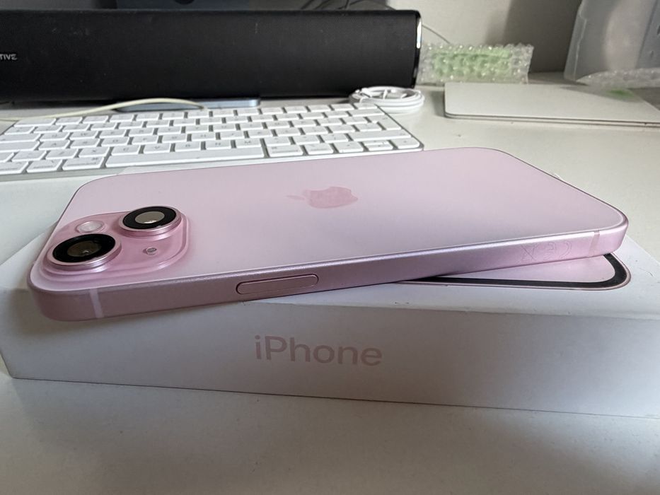 iPhone 15 128gb Pink Bateria 100% Idealny