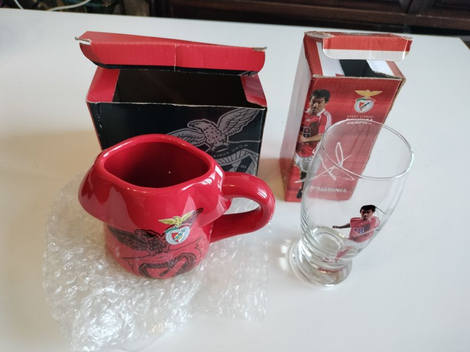 Conjunto Caneca e copo - Benfica503438175780874240