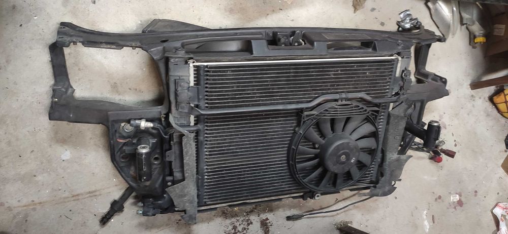 Audi s4 b5 2.7 pas przedni ,chłodnice , kły, wentylatory