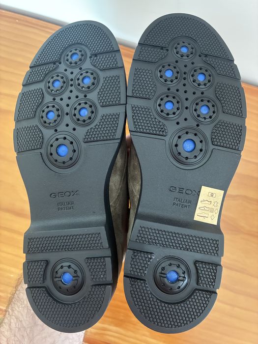 Botas GEOX Camurça, 39, Verde Militar, Novas