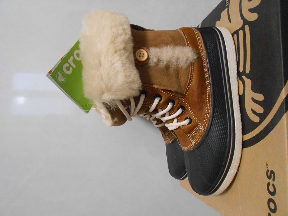 Зимові ботинки, черевики crocs р. us6/36/23,5см. нові. оригінал