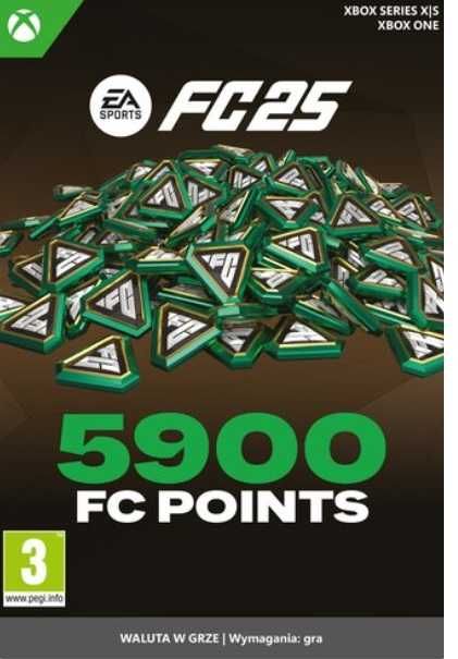 Kod aktywacyjny FC 25 Ultimate Team - 5900 punktów