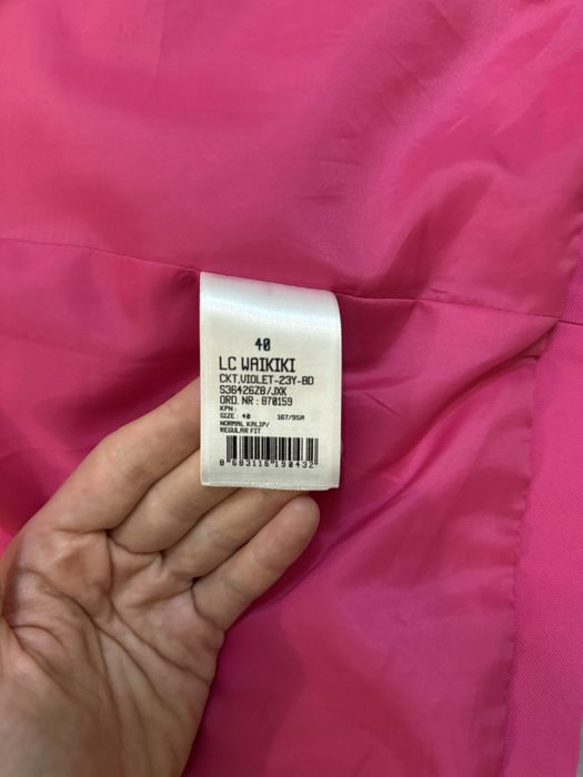 Рожевий піджак LC Waikiki