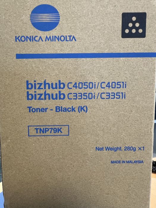 Toner TNP79K e TNP79M- bizhub C 4050i/3350i