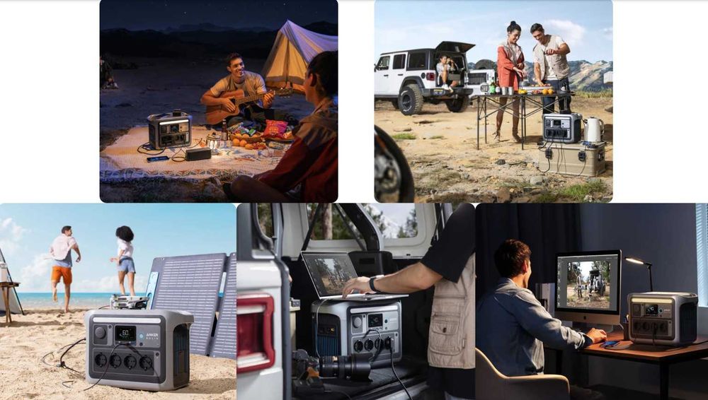 Зарядна станція ANKER SOLIX C1000X 1056Вт, потужність 1800Вт (2400Max)