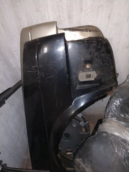 Панелька печки бампери Гольф 2, Б3,4