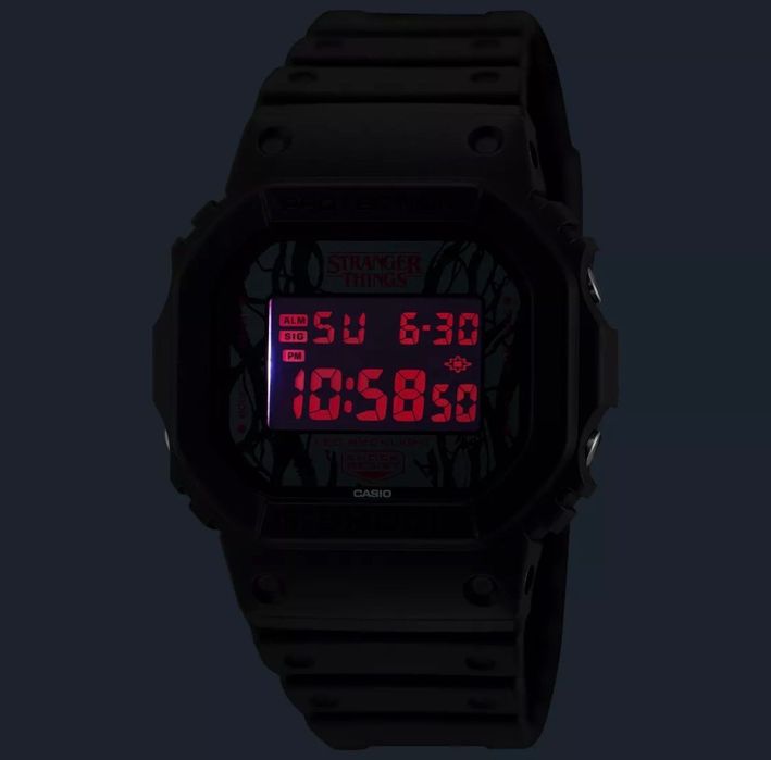 Casio G-Shock DW5600 Stranger Things