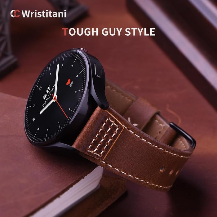 Skórzany pasek do smartwatcha 20 mm