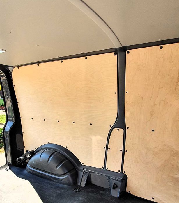 Boki sklejka 4 mm L2H1-Zabudowa VOLKSWAGEN T6.1- WYSYŁKA GRATIS !