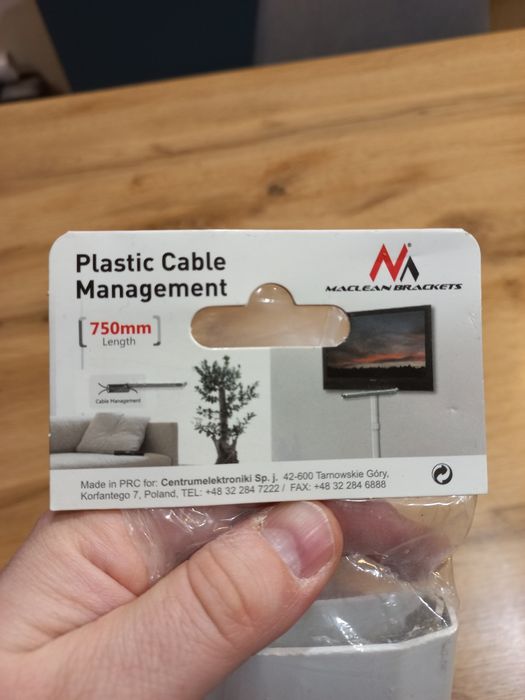 Listwa maskująca maclean baskets 750 na kable