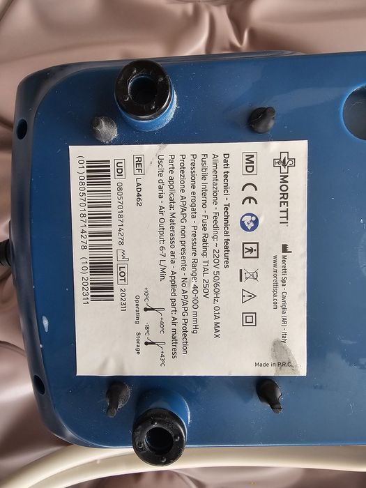 Colchão anti escaras com compressor