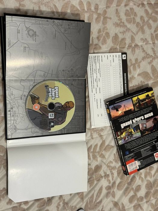 Grand Theft Auto San Andreas Ліцензія офіційний диск GTA