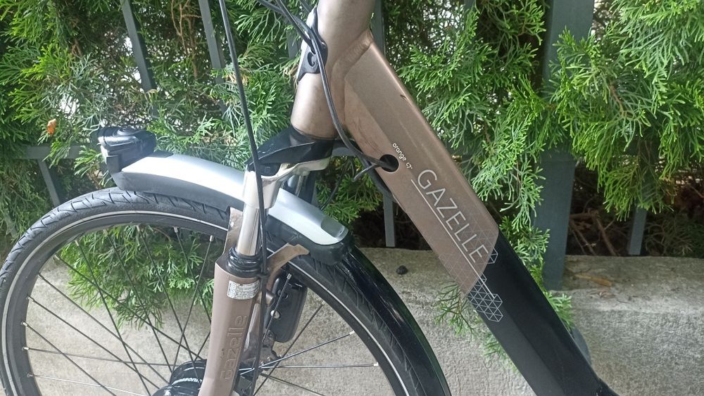 Rower  Gazelle  Orange C7+Silnik Panasonic Elektryczny