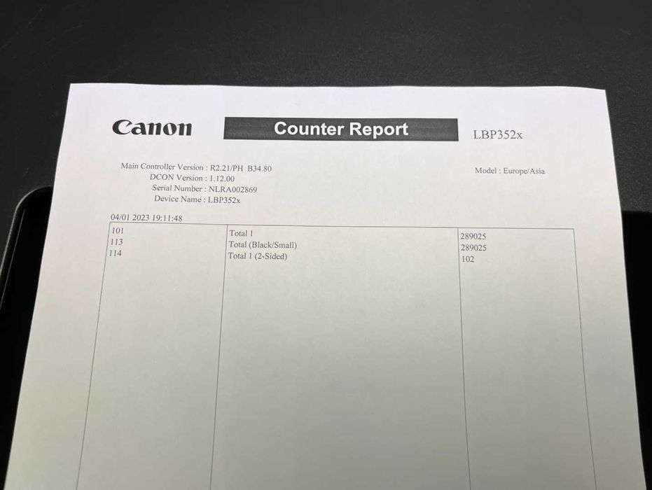 Drukarka laserowa (mono) Canon LBP352x A4
