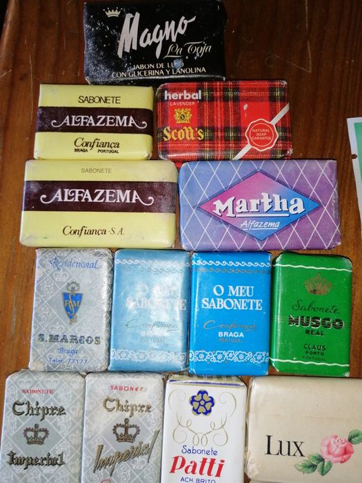 Sabonetes antigos