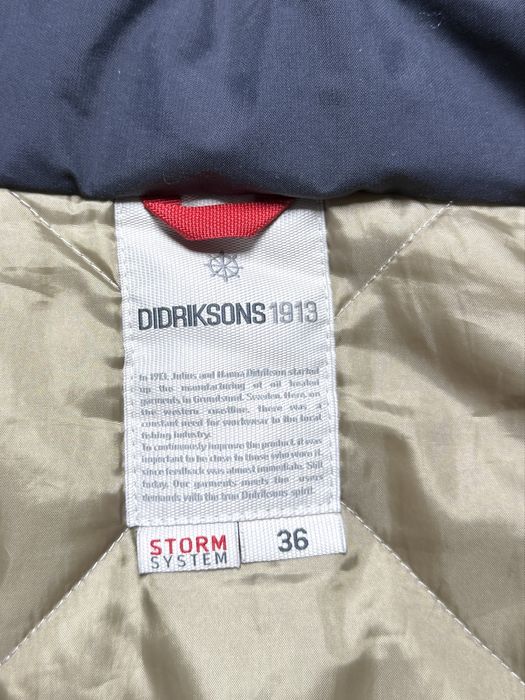 Didriksons 1913  Storm System granatowa wodoodporna parka damska r.36