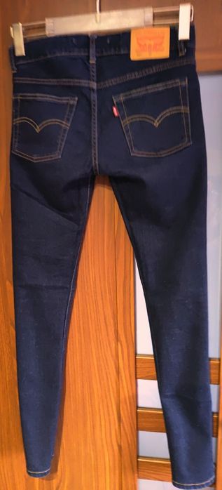 Dzinsy damskie granatowe rozm 14 Levi's
