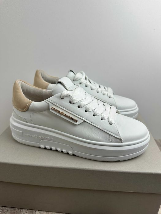 Kennel Schmenger turn buty damskie skórzane białe sneakersy 36