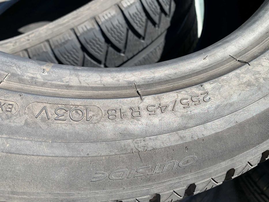 255-45-R18 MICHELIN PILOT ALPIN 2штуки пара резины GERMANY 2023
