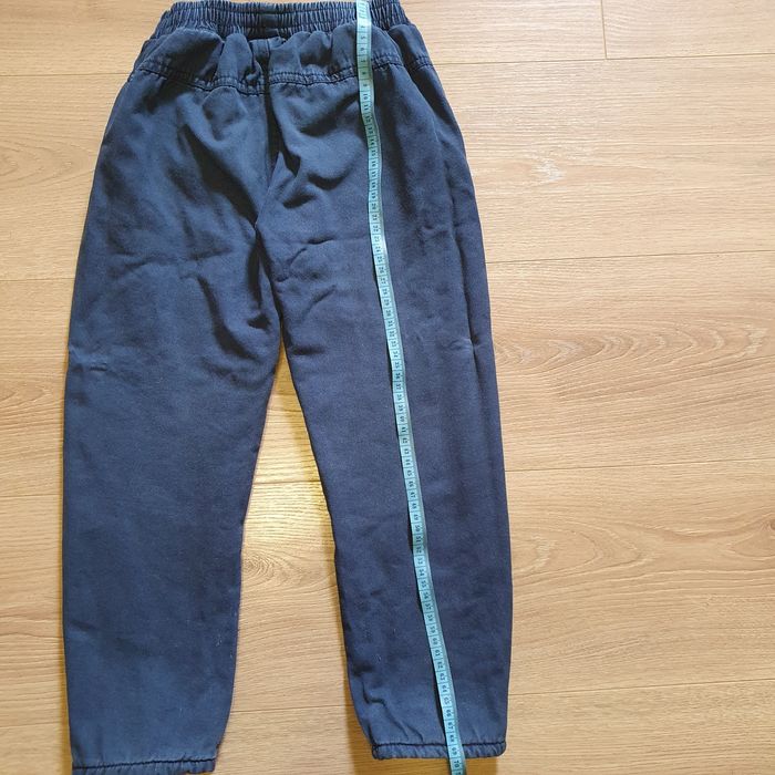 Джинси для хлопчика бу зимові з підкладкою колір синій