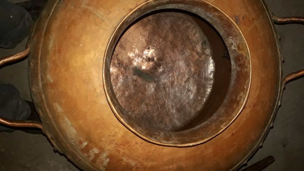 Alambique de 90 a 100 L em cobre