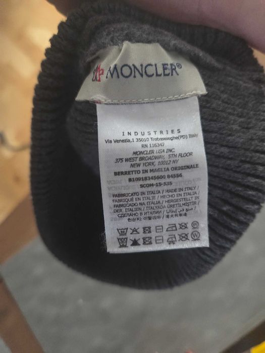 Czapka moncler męska