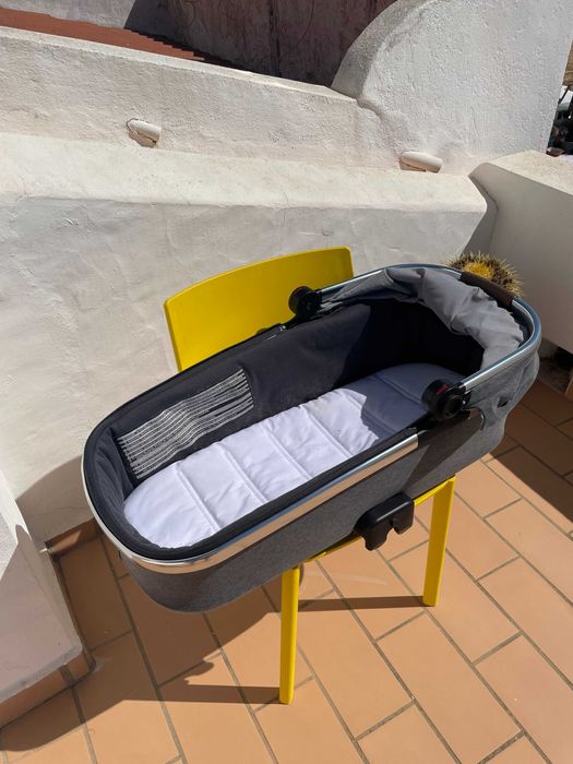 Maxi-Cosi Oria Alcofa - Trillic Grey, muito bom estado