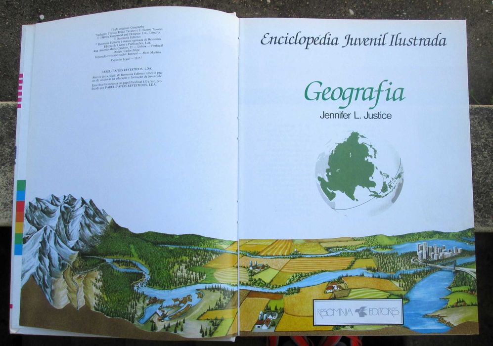 Enciclopédia Juvenil Ilustrada, Geografia (1980)