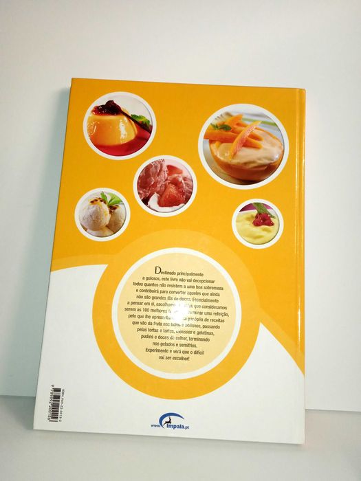 Livro - As 100 melhores sobremesas